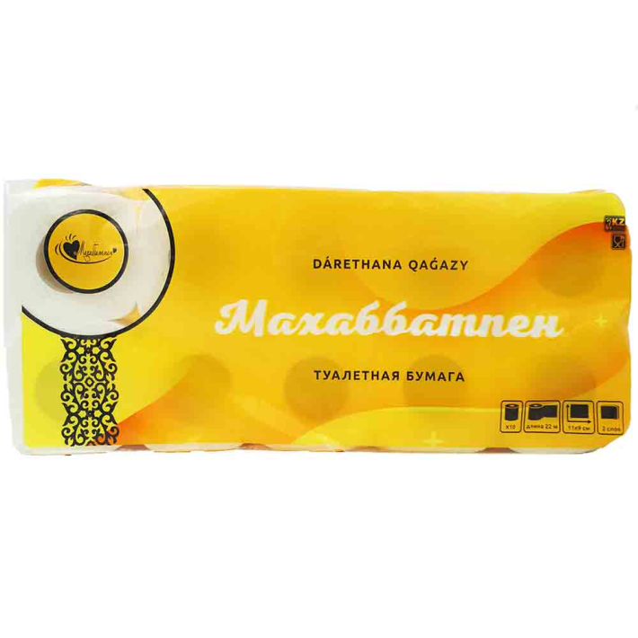 Бумага туалетная Махабатпен 10 шт