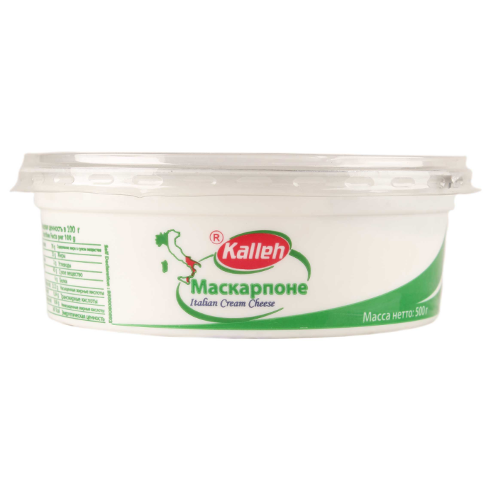 Сыр мягкий маскарпоне 80% Kalleh 500 г