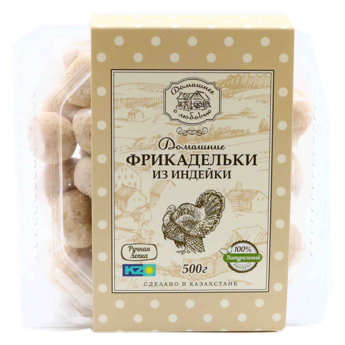 Фрикадельки домашние из индейки 500 г