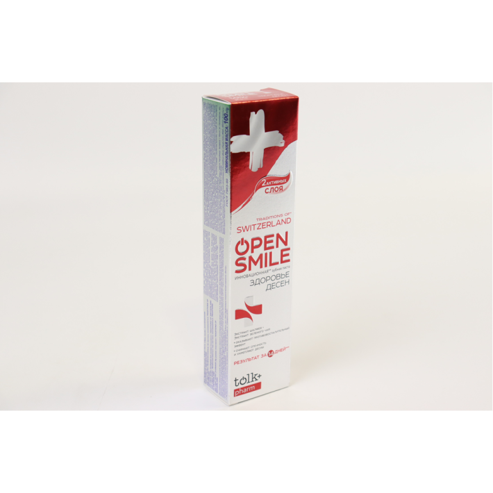 Паста зубная  Tolk open smile инновационный traditions of switzerland 100 г