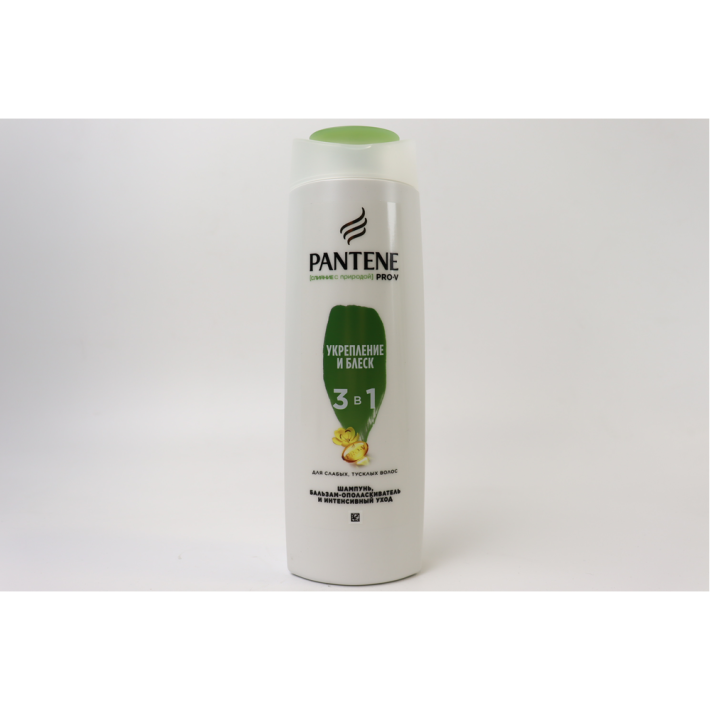 Шампунь Pantene 3в1 укрепленный блеск 360 мл