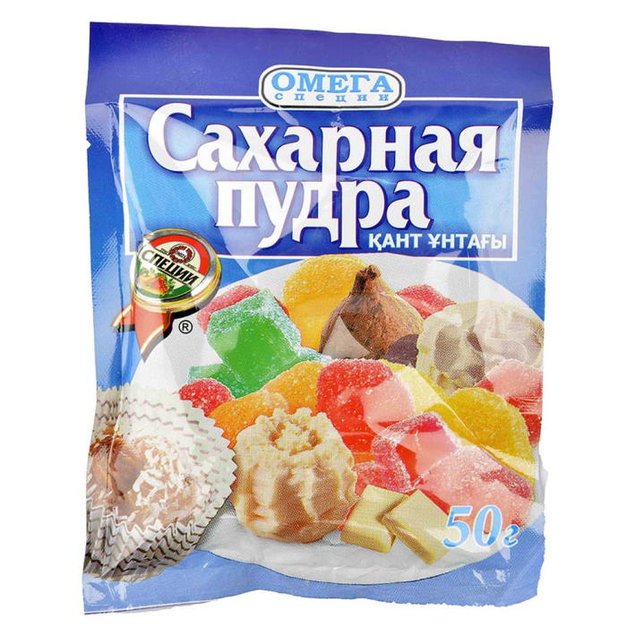 Пудра сахарная Омега 50 г