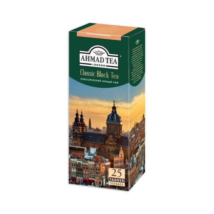 Чай Ahmad tea классик черный шт с ярлычками