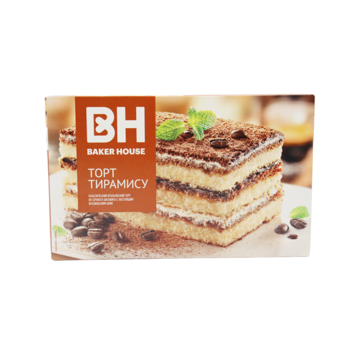 Торт бисквитный Baker house тирамису 350 г