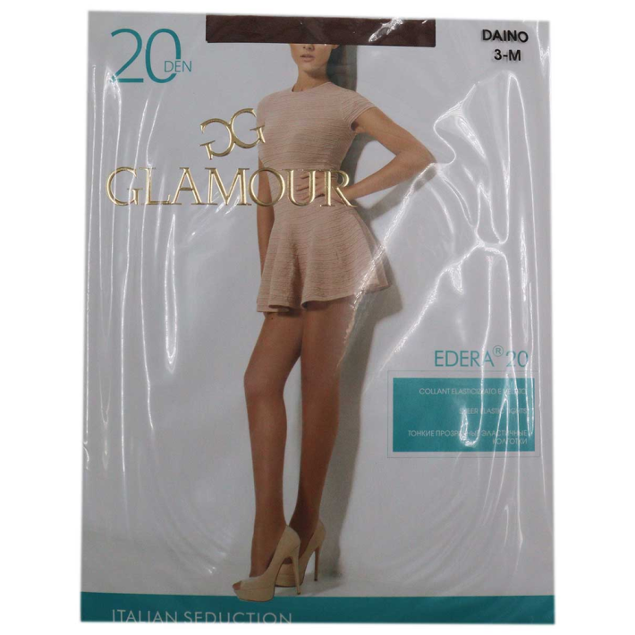 Колготки женские Glamour edera 20 den daino 3 размер