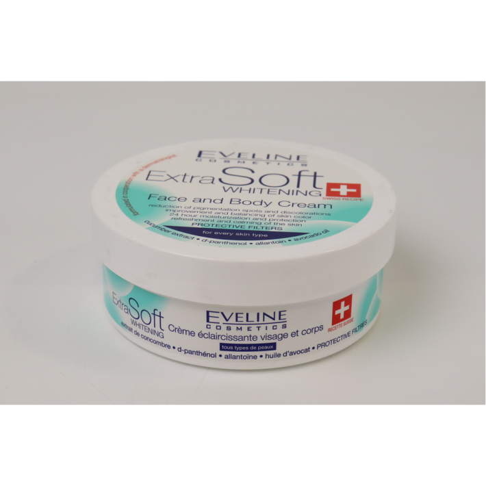Крем для лиц и тела Extra soft whitening отбеливание Eveline 200 мл