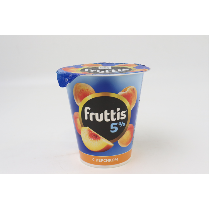 Йогурт Fruttis персик сладкий 5% 290 г