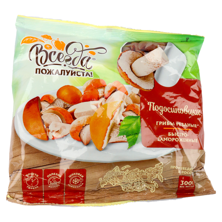 Грибы подосиновики Всегда пожалуйста 300 г