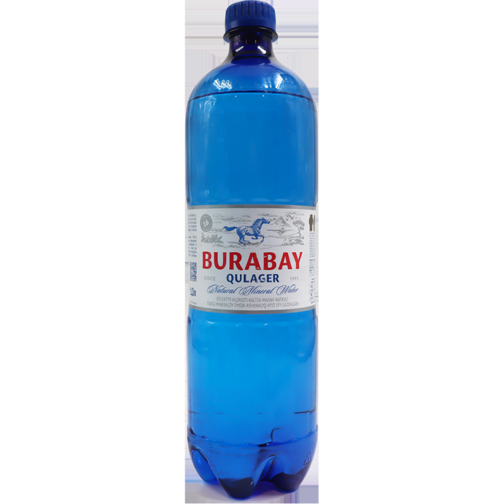 ВОДА QULAGER BURABAY МИНЕРАЛЬНАЯ 1Л ПЭТ