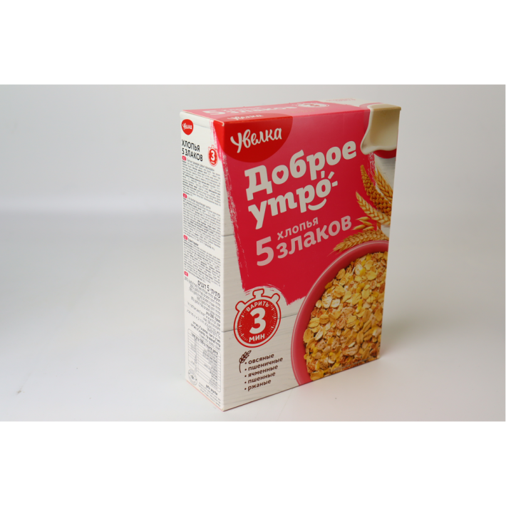 Хлопья Увелка овсяные 5 зерен 350 г