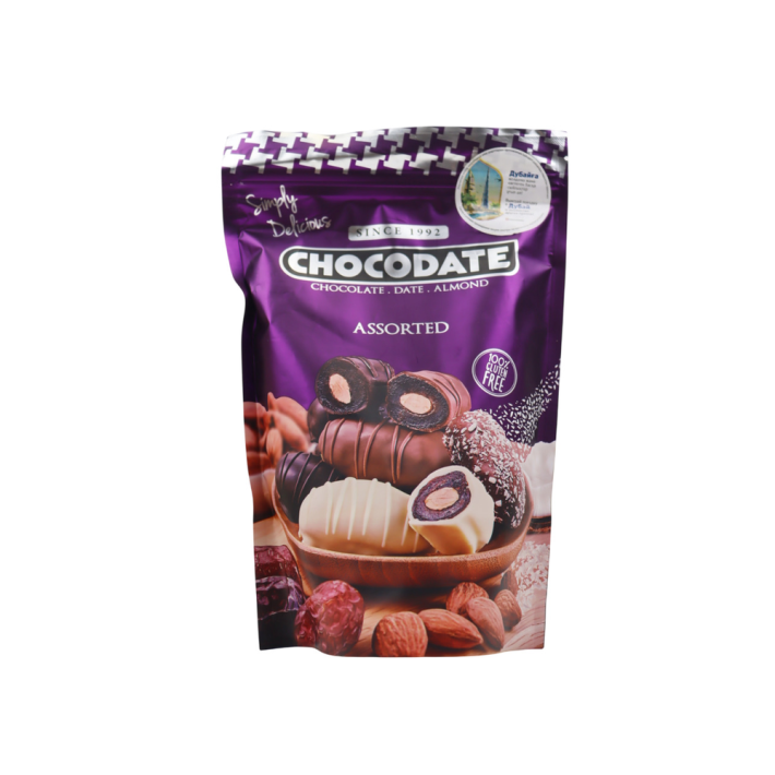 ФИНИКИ В ШОКОЛАДЕ CHOCODATE АССОРТИ 250ГР