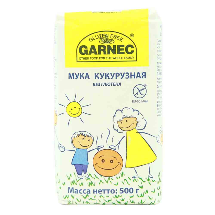 Мука Кукурзная Garnec  без глютена 500 г