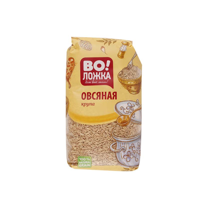 Крупа овсяная воложка 800 г