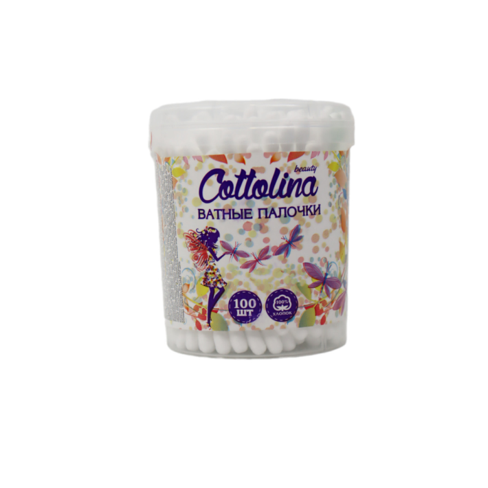 ВАТНЫЕ ПАЛОЧКИ COTTOLINA 100 ШТ