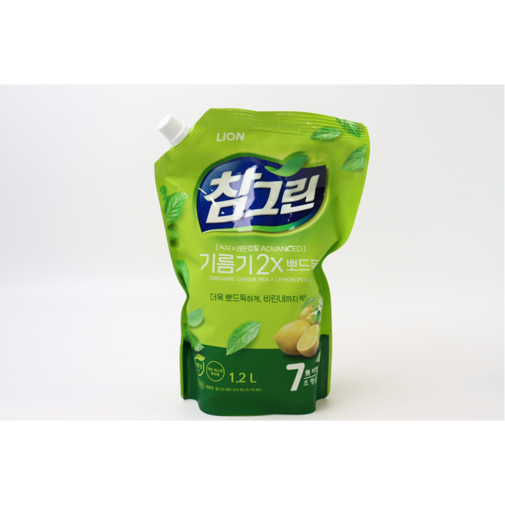 Средство для мытья посуды Cham Green зеленый чай 1,2 кг