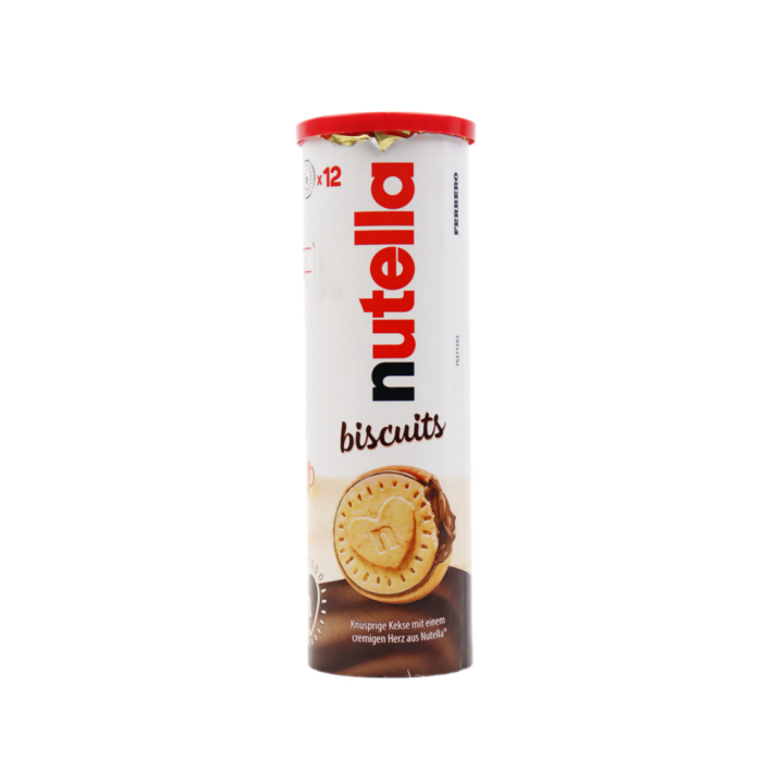 ВАФЕЛЬНОЕ ПЕЧЕНЬЕ С НАЧИНКОЙ NUTELLA BISCUITS 166ГР