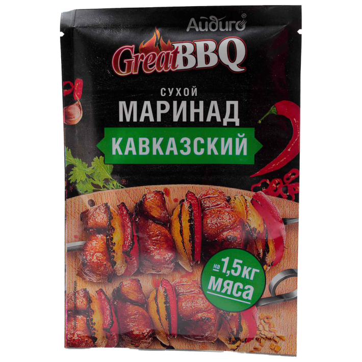 Маринад сух Айдиго кавказский Great BBQ 35 г