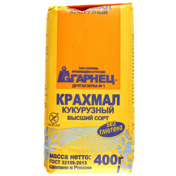 Крахмал кукурузный без глютена 100 г