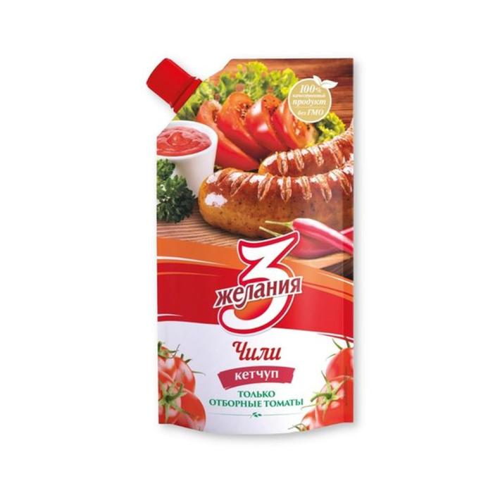 Кетчуп 3 Желания Чили 250 г
