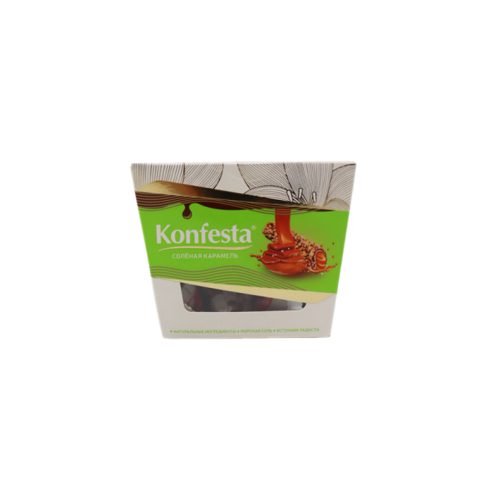 КОНФЕТЫ KONFESTA ГЛАЗИР С КАР КРЕМ НАЧ В ОБСЫПКЕ АРАХ 1300ГР