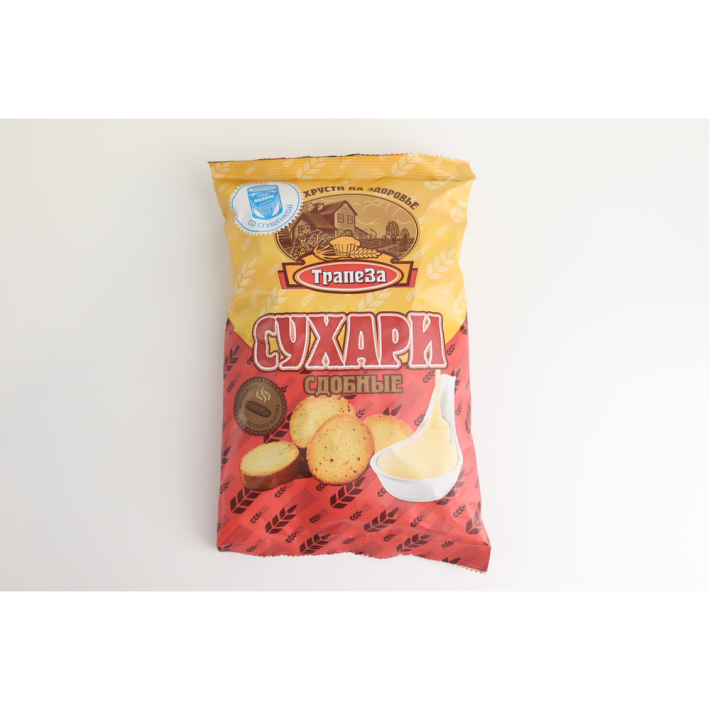 Сухари Трапеза сдобное со сгущенкой 200 г