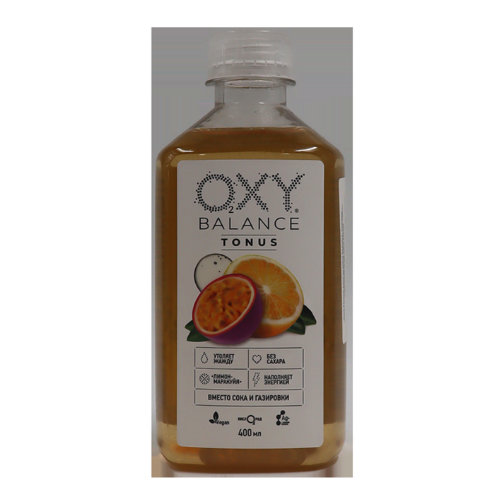 НАПИТОК OXY BALANCE РЕЛАКС ЛИМОН-МАРАКУЙЯ 0,4Л