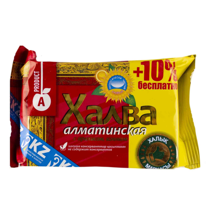 Халва Десертная с Арахисом изюмом 325 г