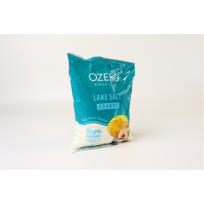 СОЛЬ OZERO ПИЩ, ЙОД. ФАСОВ., ПОМОЛ 1 LAKE SALT В ПОЛИПР 500ГР
