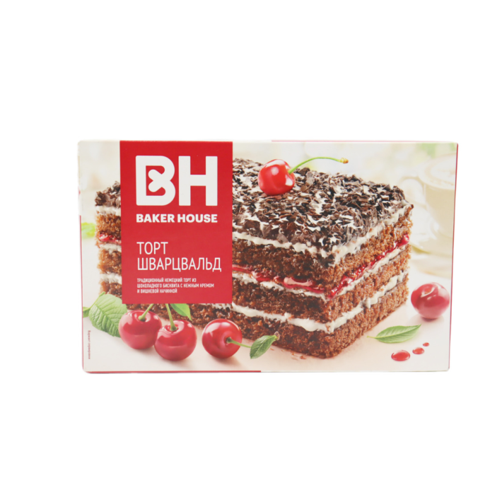 Торт бисквитный Baker house шварцвальд 350 г