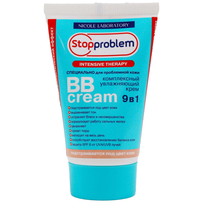 BB CREAM Д/ЛИЦА STOPPROBLEM 9В1 SPF6 КОМП УВЛАЖН 50МЛ