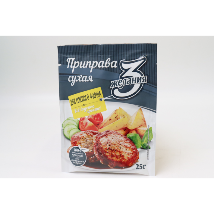 ПРИПРАВА СУХАЯ ДЛЯ МЯСНОГО ФАРША 25ГР