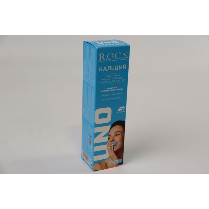 ПАСТА ЗУБНАЯ R.O.C.S. UNO CALCIUM КАЛЬЦИЙ 74ГР