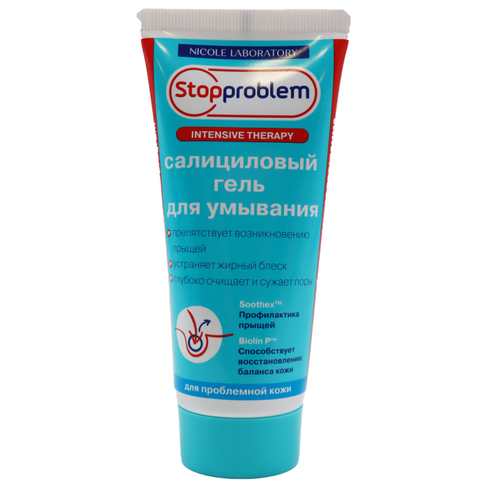 ГЕЛЬ Д/ЛИЦА STOPPROBLEM САЛИЦИЛОВЫЙ Д/УМЫВАНИЯ 100МЛ