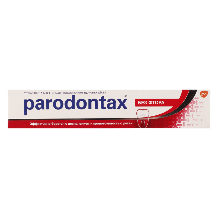 Паста зубная  parodontax без фтора 75 мл