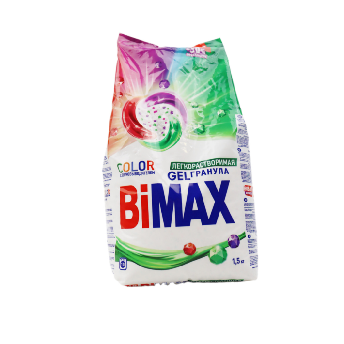 Стиральный порошок Bimax color, 1,5 кг