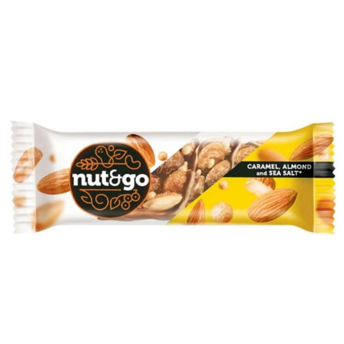 БАТОНЧИК NUT&GO МИНДАЛЬНЫЙ 34ГР