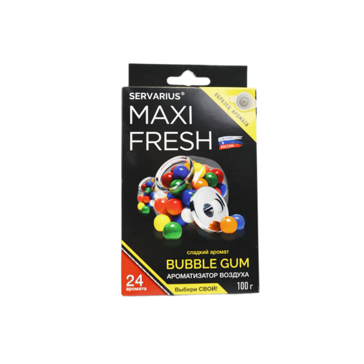 Ароматизатор-гель для машины Maxi fresh Bubblegum Под сиденье с пробником