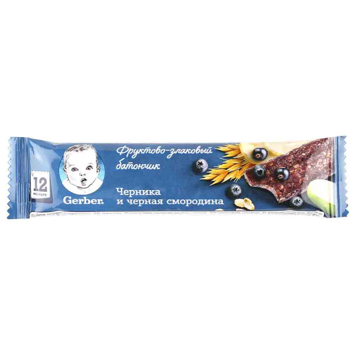Батончик Gerber дореми Черника и Ежевика 25 г