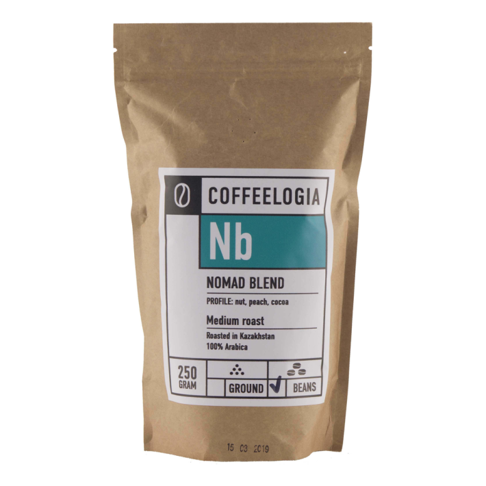 Кофе номад Сoffeelogia зерно 250 г
