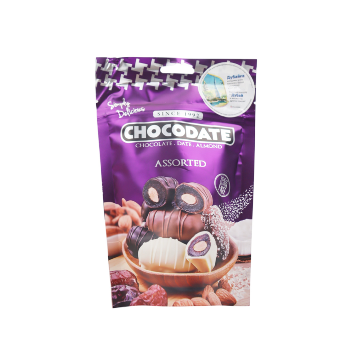 ФИНИКИ В ШОКОЛАДЕ CHOCODATE АССОРТИ 100ГР
