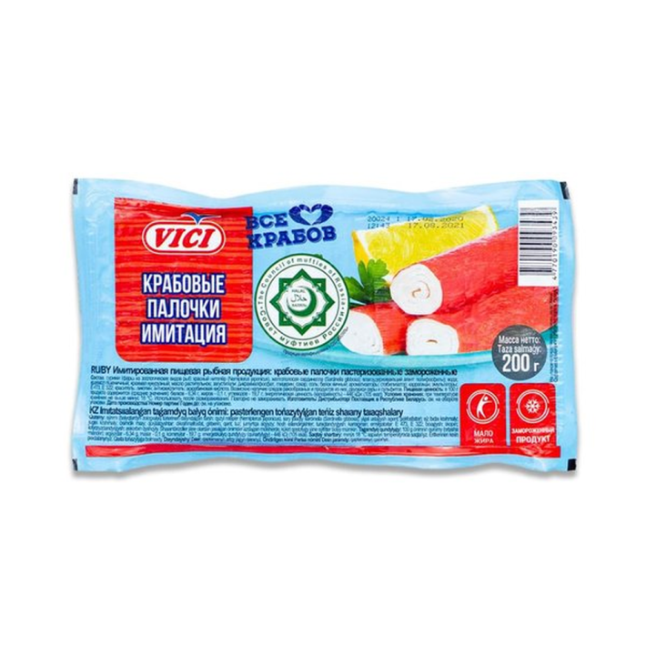 Палочки крабовые замороженные Vici 200 г