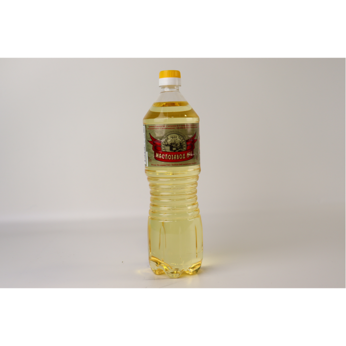 Масло подсолнечное рафинированное Маслозавод 1 л