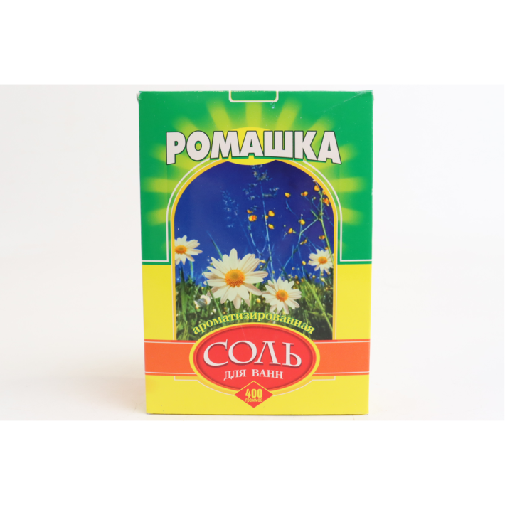 Соль для ванн Бахташ ромашка 400 г