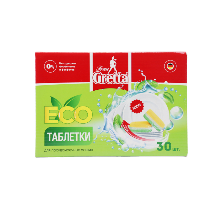 ТАБЛЕТКИ Д/ПММ ECO FRAU GRETTA 30ШТ