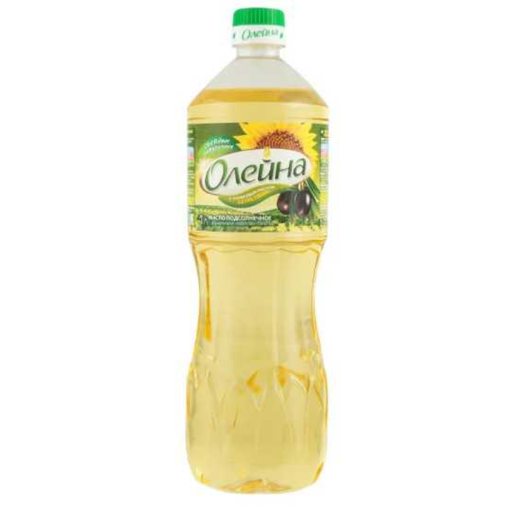 Масло подсолнечное Олейна микс олив маслом 1 л