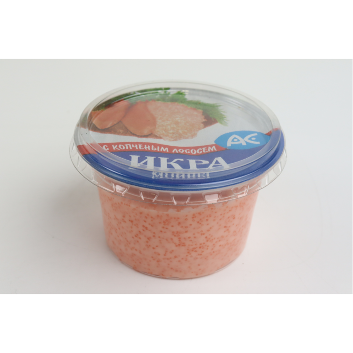 Икра Ас мойвы с копченым лососем в соусе 180 г