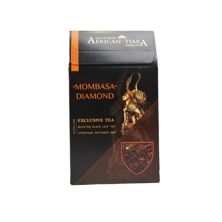 ЧАЙ AFRICAN TIARA MOMBASA DIAMOND АФРИКАНСК ЛИСТ ЧЕРН ВС 200ГР