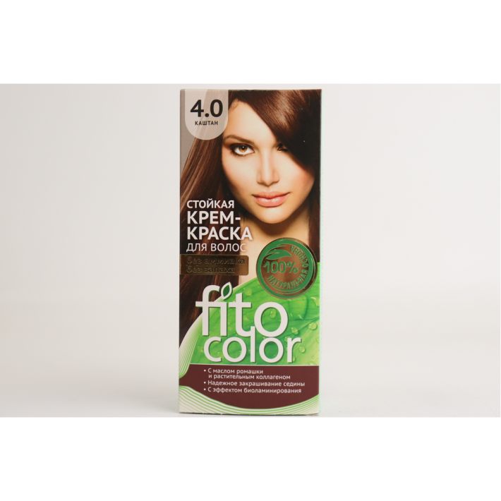Крем краска для волос Fitocolor 4.0  каштан 115 мл