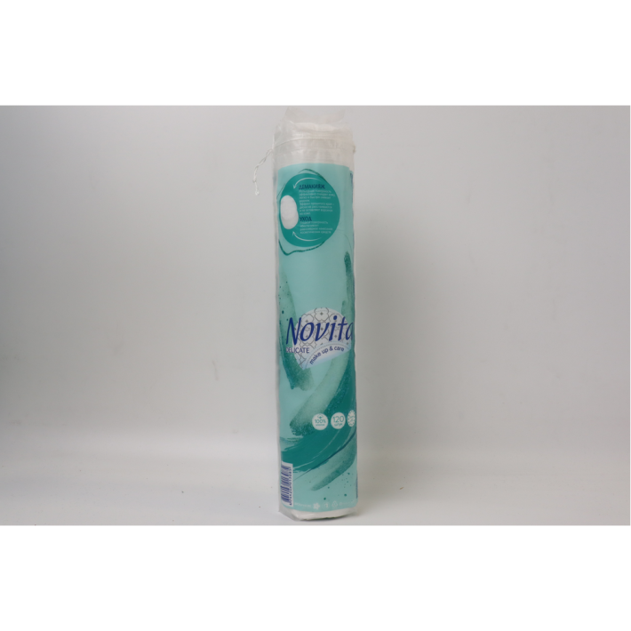 ДИСКИ ВАТНЫЕ NOVITA DELICATE КОСМЕТИЧЕСКИЕ 120ШТ