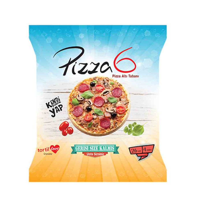 ОСНОВА Д/ПИЦЦЫ MUTLUKAL 26СМ 480ГР